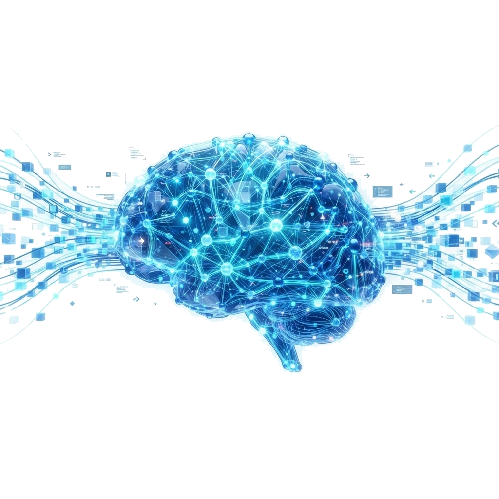 AI neural network processing annotated training data
